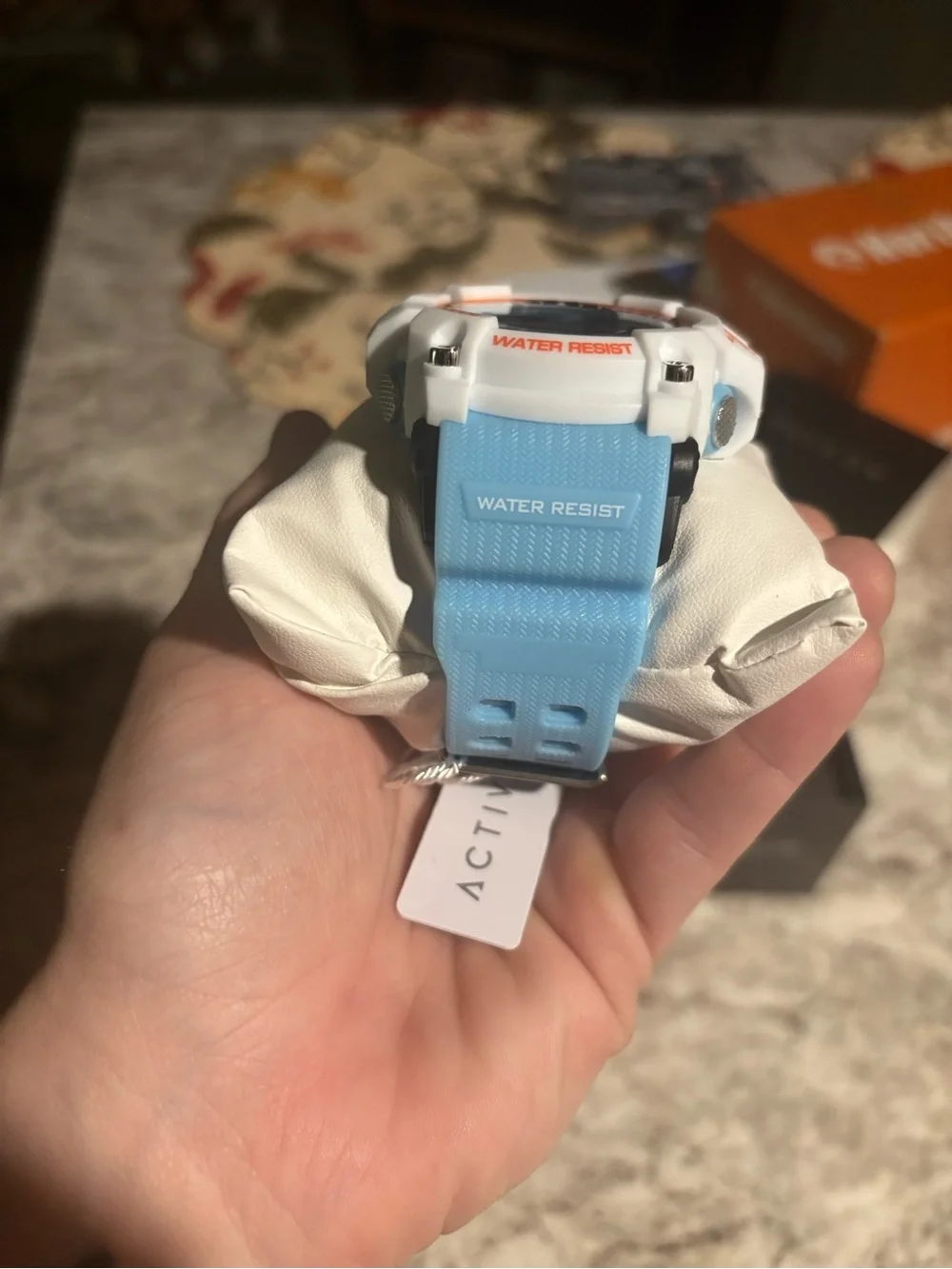 Activa X Invicta Digital Men's Watch - 56mm, Light Blue (ACW8020-008)